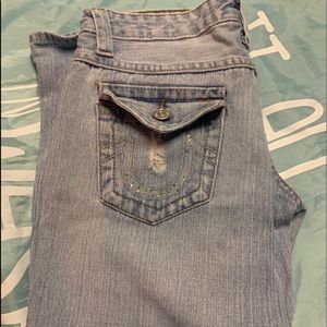 Women’s size 30 True Religion jeans